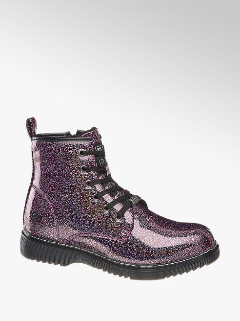 Dockers Gefütterte Schnürboots in Lila | DEICHMANN AT fgefütterte stiefel kinder dockers